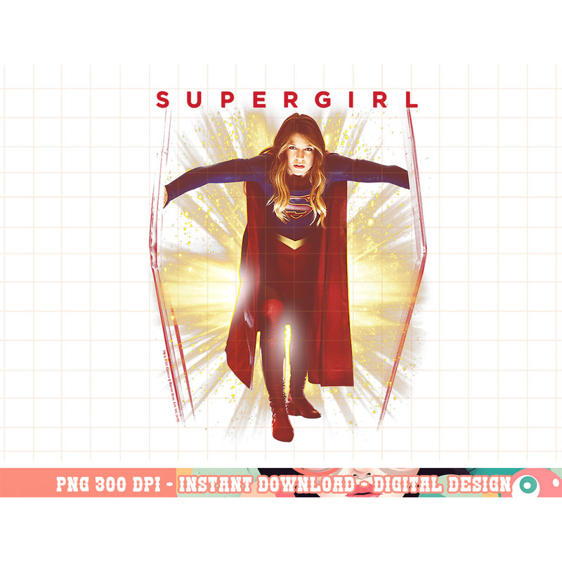 Supergirl TV Series Through the Door T Shirt png, digital print,instant download.jpg