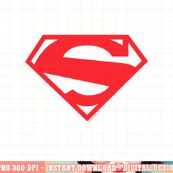superman 52 red block t shirt png, digital print,instant download