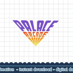 stranger things palace arcade fading logo png,digital print