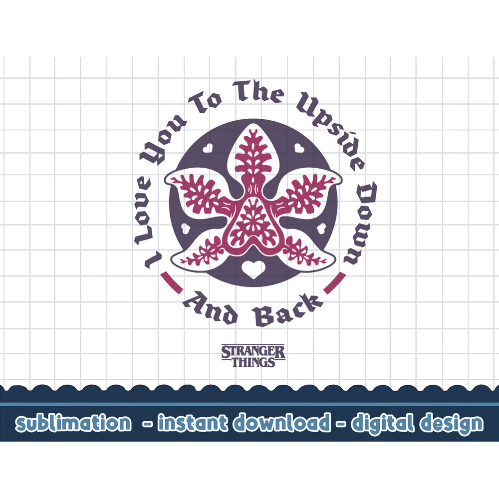 Stranger Things Valentine s Day Demogorgon I Love You png, digital print.jpg