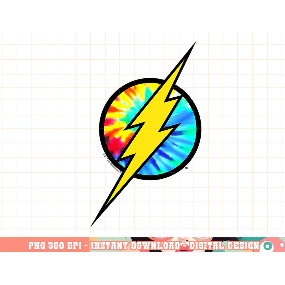The Flash Tie Dye Flash Logo png, digital print,instant download.jpg