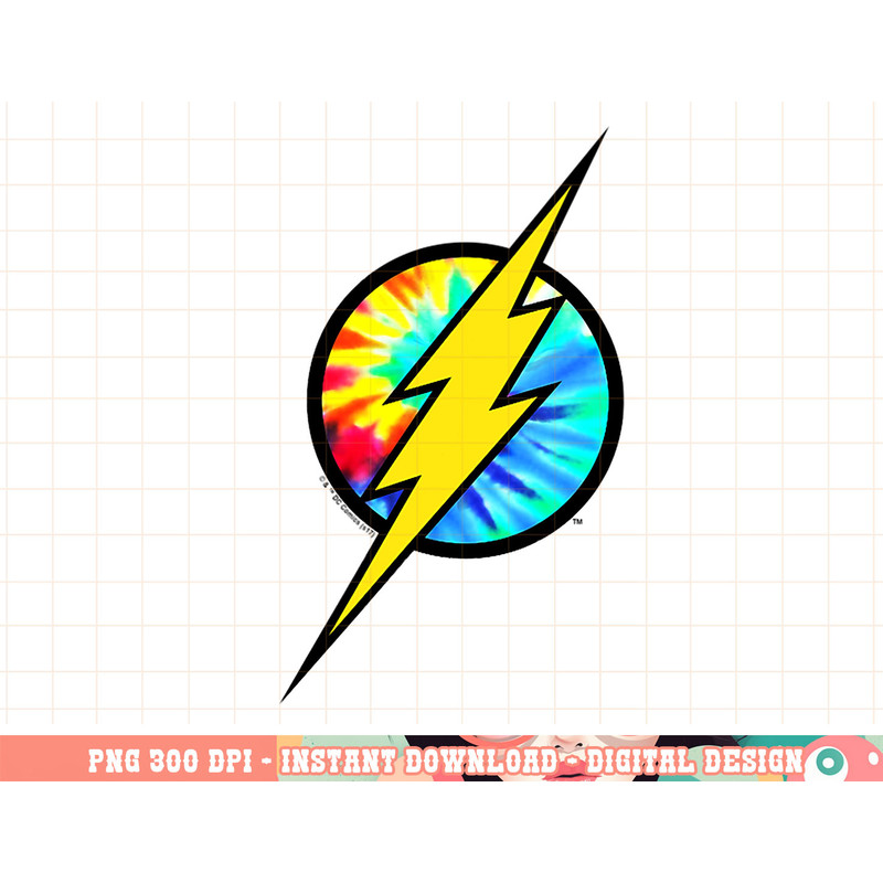 The Flash Tie Dye Flash Logo png, digital print,instant download.jpg