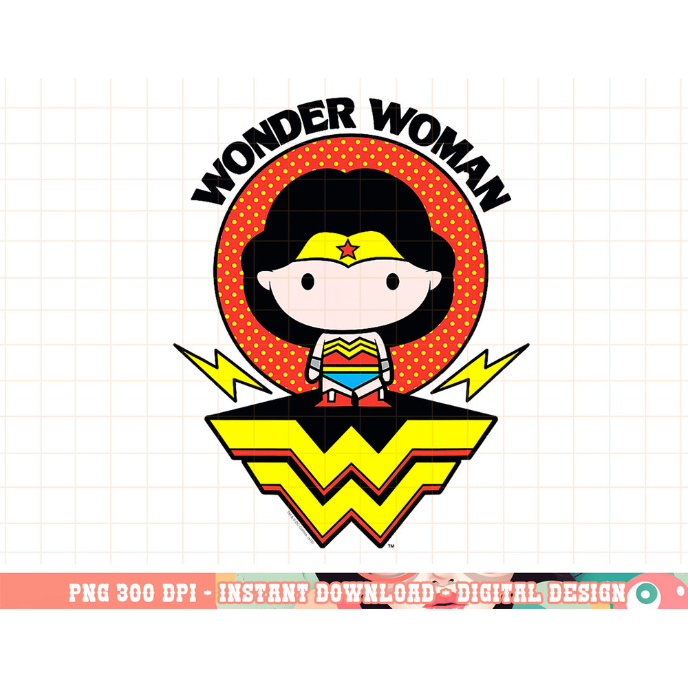Wonder Woman Cute Chibi png, digital print,instant download.jpg