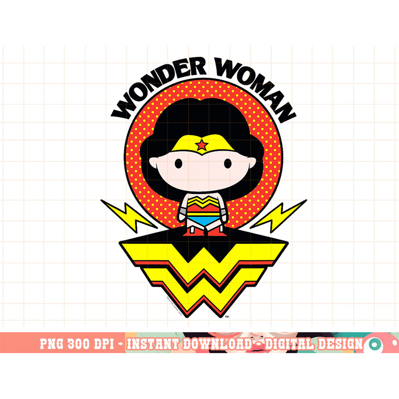 Wonder Woman Cute Chibi png, digital print,instant download.jpg