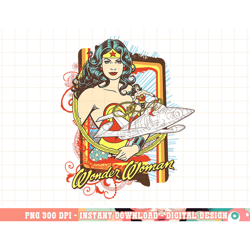 Wonder Woman Invisible Jet png, digital print,instant download.jpg
