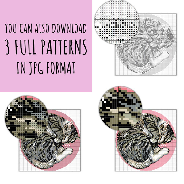 Tabby cat cross stitch pattern by Smasterilli 3.JPG