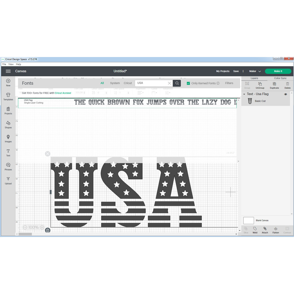 USA Flag Font svg 444.png