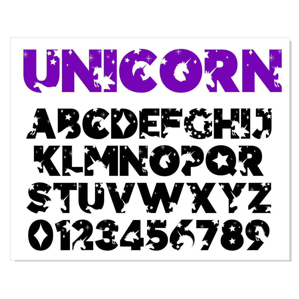 Unicorn Font Bundle svg 44.jpg
