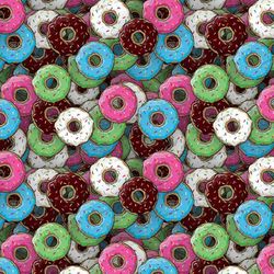 donuts 22 seamless tileable repeating pattern
