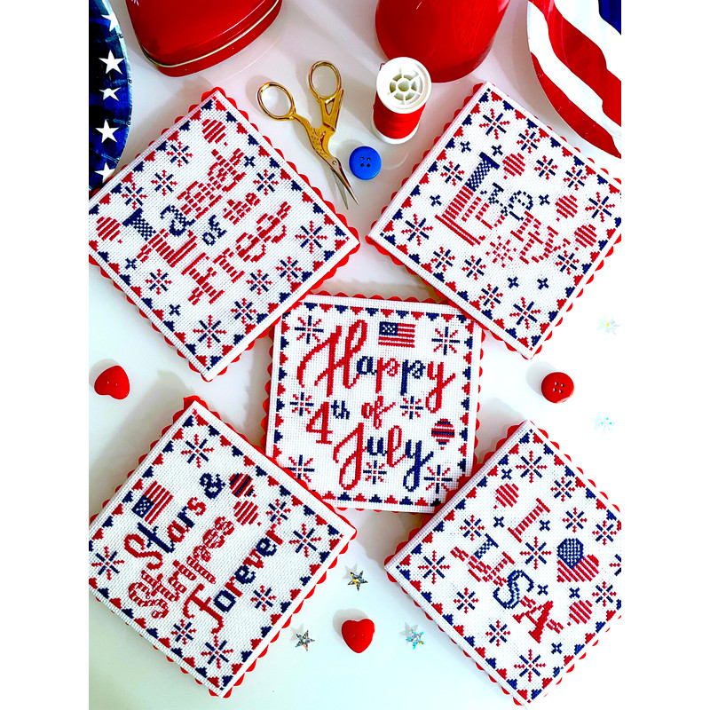 Set of 5 USA Patriotic Ornaments new 1.jpg