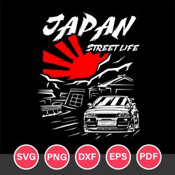 Nissan Skyline Svg, Japan Street Life Svg, Car Lover Svg, Car Enthusiast Svg, Japanese Car Svg, Png Dxf Eps Pdf File