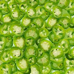 jalapenos seamless tileable repeating pattern