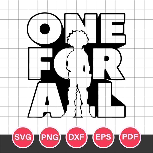 One For All Izuku Midoriya Svg, Izuku Midoriya Svg, Class 1 - Inspire ...