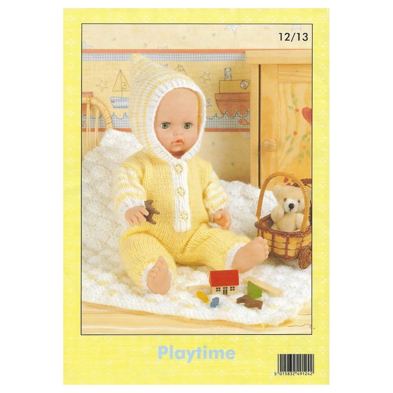 Exciting Pattern A 13 exciting outfits for your doll Knitting patterns - Knit d | Inspire ...