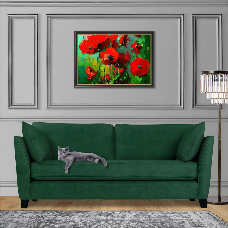 art printables living room red poppies.jpg