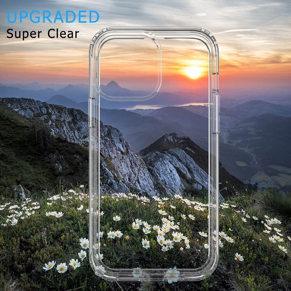 For iPhone 11 12 13 Pro Max Case Shockproof Clear TPU Cover+Full Tempered Glass-9.jpg