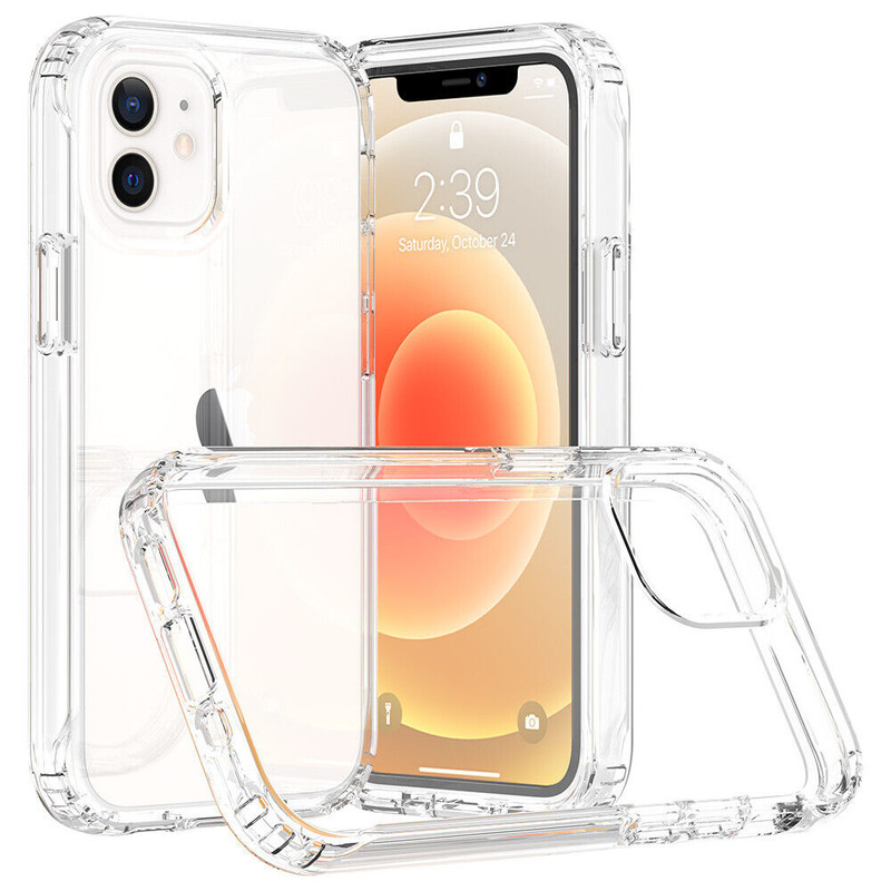 For iPhone 11 12 13 Pro Max Case Shockproof Clear TPU Cover+Full Tempered Glass-21.jpg