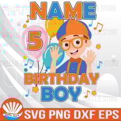 personalized birthday boy svg, family matching svg, family birthday party svg, custom birthday kids