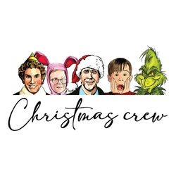 christmas crew movie svg, charactersthe grinch christmas svg, silhouette svg fies