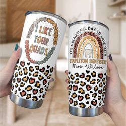 dentist personalized tumbler, dental assistant tumbler, dental tumbler, dentist appreciation gift, dental hygienist, ort
