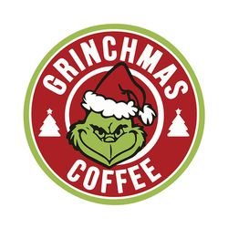 grinchmas coffee svg, grinchmas starbucks svg, silhouette svg fies