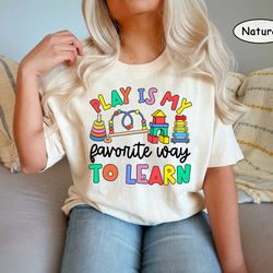 occupational therapist shirt, ot shirt, play is my occupation, pediatric ot, occupational therapy sweatshirt, cota appre