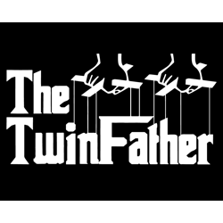 The Twin Father Svg, Fathers Day Svg, Twins Father Svg, Father Svg, Twinfather Svg, Twins Dad Svg, Twins Papa Svg, Dad O