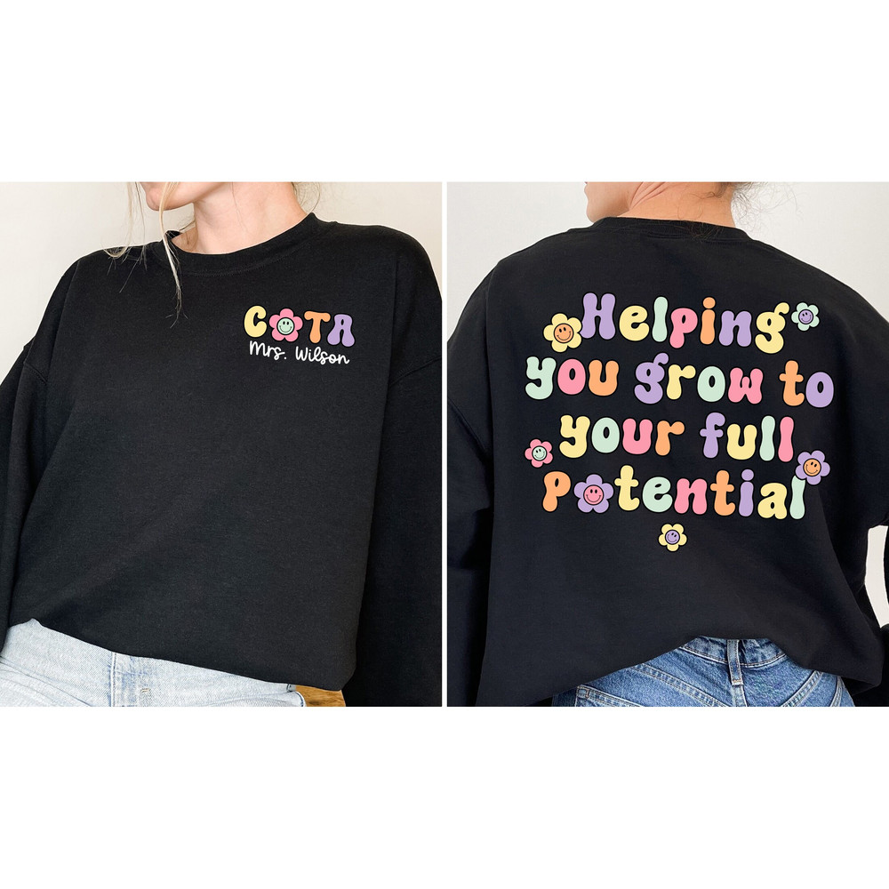Personalized COTA Shirt, Certified Occupational Therapist Assistant Sweatshirt, Occupational Therapy, OT OTA, Occupational Assistant, New Ot - 3.jpg