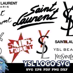 ysl logo svg, brand logo svg, ysl svg, fashion brand svg