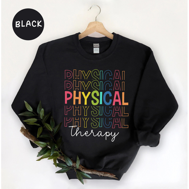 Physical Therapist Shirt Sweatshirt, Physical Therapist Assistant PTA Shirt, Physical Therapy Gift Shirt, PT Appreciation DPT It Depends Tee - 4.jpg