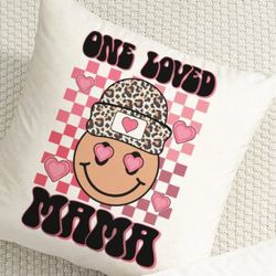 one loved mama svg png sublimation