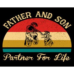 father and son partner for life svg, fathers day svg, father and son svg, partner for life svg, father svg, son svg, par