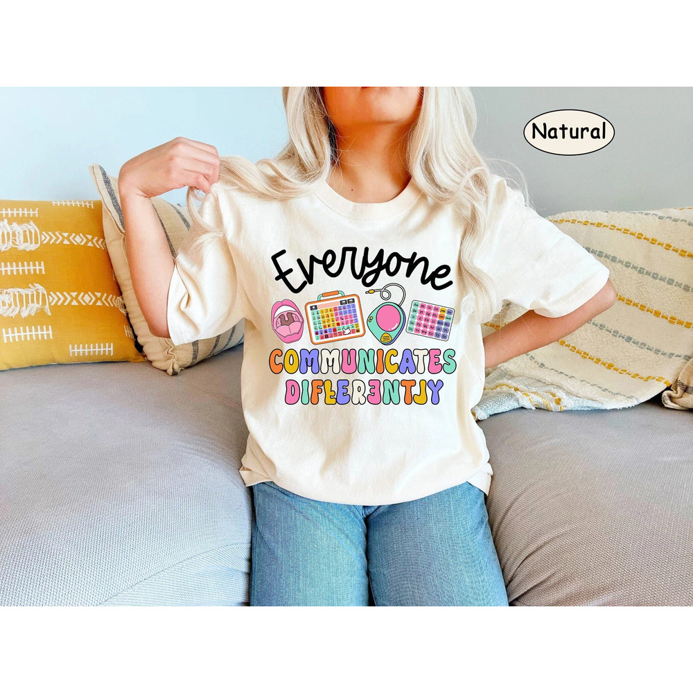SLP Shirt, Communication Is Different Shirt, Speech Therapy, Speech Pathologist, Speech Assistant SLP, Speechie SLPA Shirt, Speech Pathology - 1.jpg