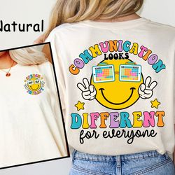 slp shirt, different communication, speech pathologist shirt, speech therapist sweatshirt, speech assistant slpa, new sl