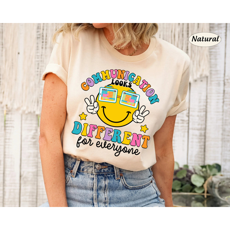 SLP Shirt, Different Communication, Speech Pathologist Shirt, Speech Therapist Sweatshirt, Speech Assistant SLPA, SLP Gift, Speech Therapy - 2.jpg