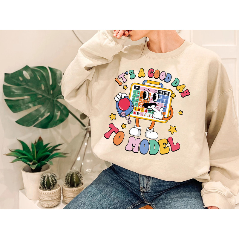 SLP Shirt, Great Day To Model, Speech Pathologist Shirt, Speech Therapist, Speech Assistant SLPA, Speech Pathologist Sweatshirt, New Slp - 4.jpg