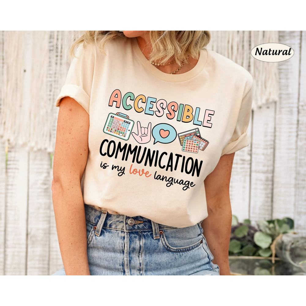 SLP Shirt, Speech Pathologist Shirt, Accessible Communication, Speech Assistant SLPA, Language Pathologist Gift, SLP Graduation, New Slp - 1.jpg