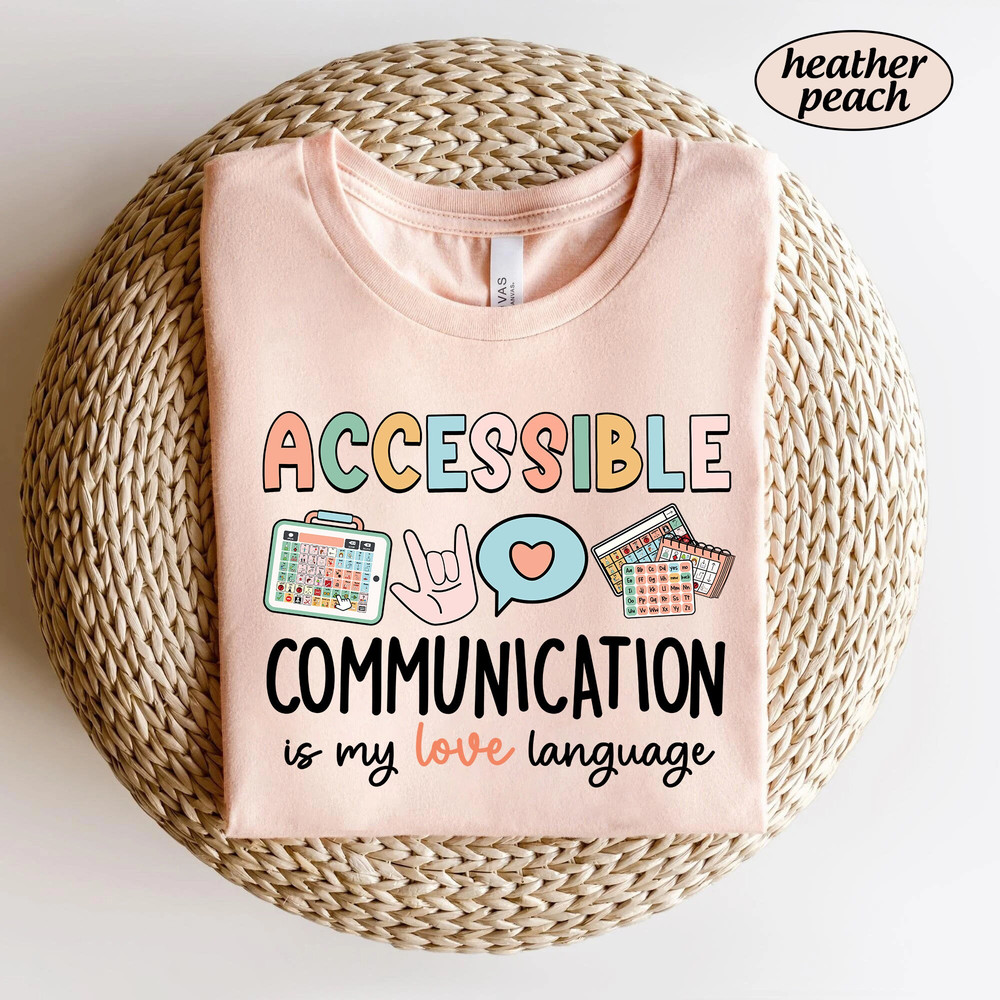 SLP Shirt, Speech Pathologist Shirt, Accessible Communication, Speech Assistant SLPA, Language Pathologist Gift, SLP Graduation, New Slp - 3.jpg