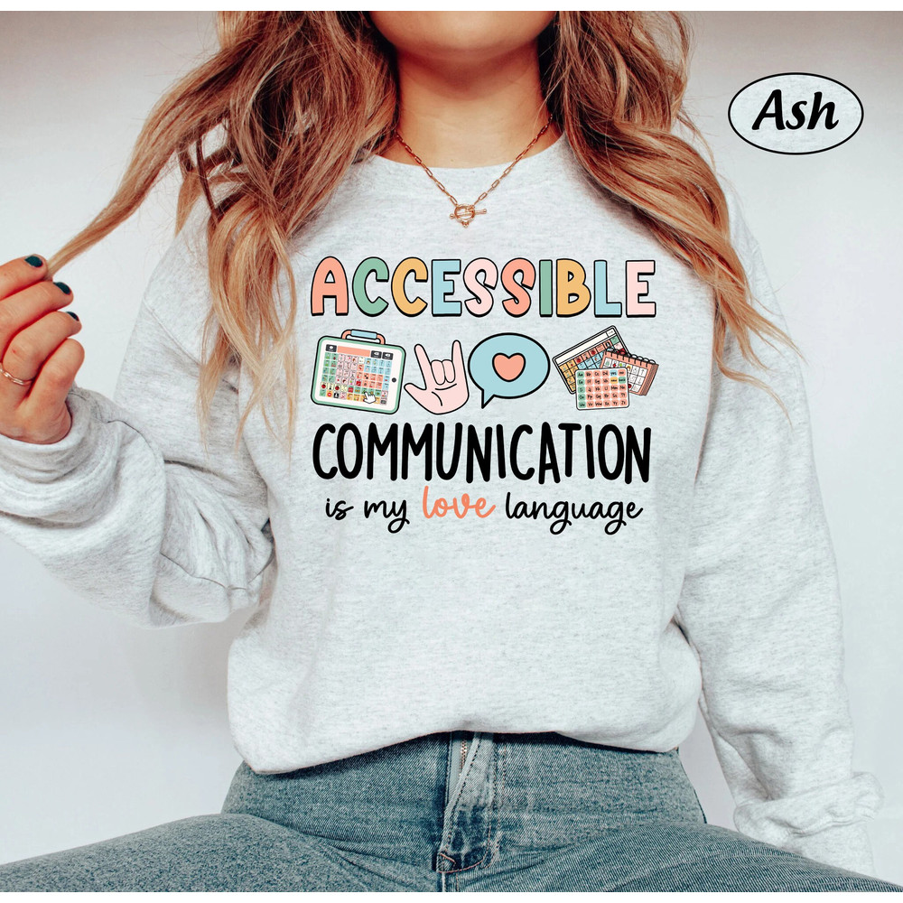 SLP Shirt, Speech Pathologist Shirt, Accessible Communication, Speech Assistant SLPA, Language Pathologist Gift, SLP Graduation, New Slp - 4.jpg