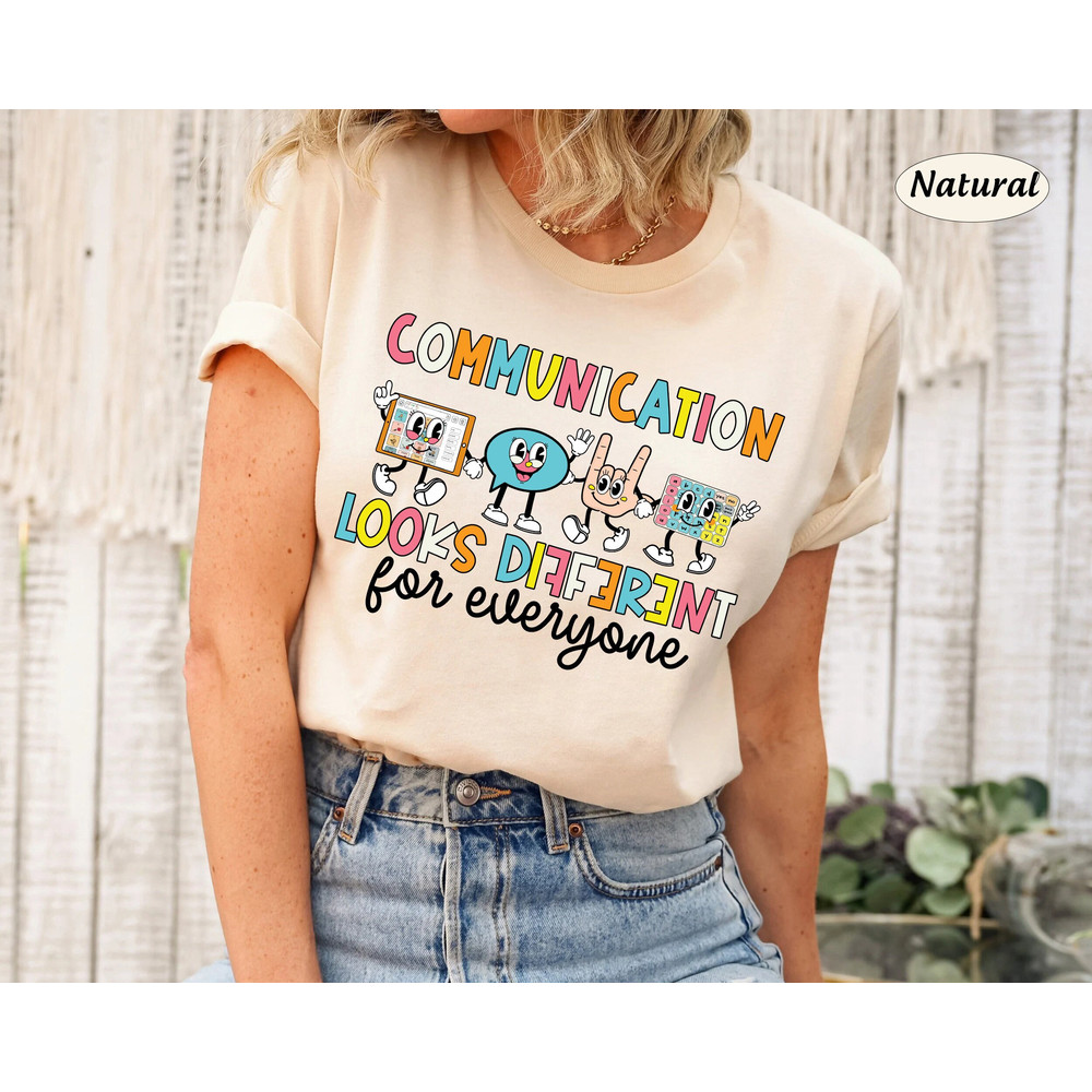 SLP Shirt, Speech Pathologist Shirt, Different Communication, Speech Therapist, Speech Therapy, Speech Assistant SLPA, SLP Sweatshirt Gift - 1.jpg