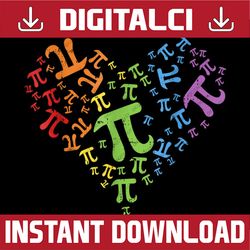 heart pi day funny graphic math teacher pi day, funny pi day, math 14th png sublimation