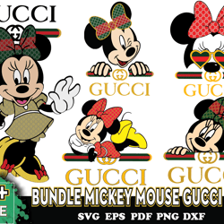 bundle mickey mouse gucci svg, mickey gucci svg, logo gucci svg