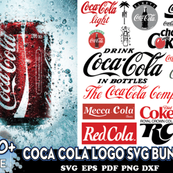 100 coca cola bundle svg, trending svg, cola logos svg