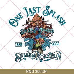 vintage disney characters splash mountain png, retro brer rabbit bear fox, one last splash png, disney family water ride