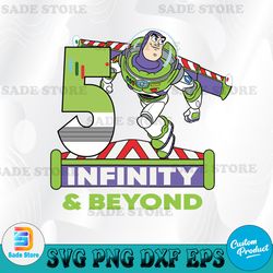 Two Infinity and Beyond Birthday Svg, Toy Story Svg, Toy Story Birthday Svg, Buzz Lightyear Svg, Infinity and Beyond