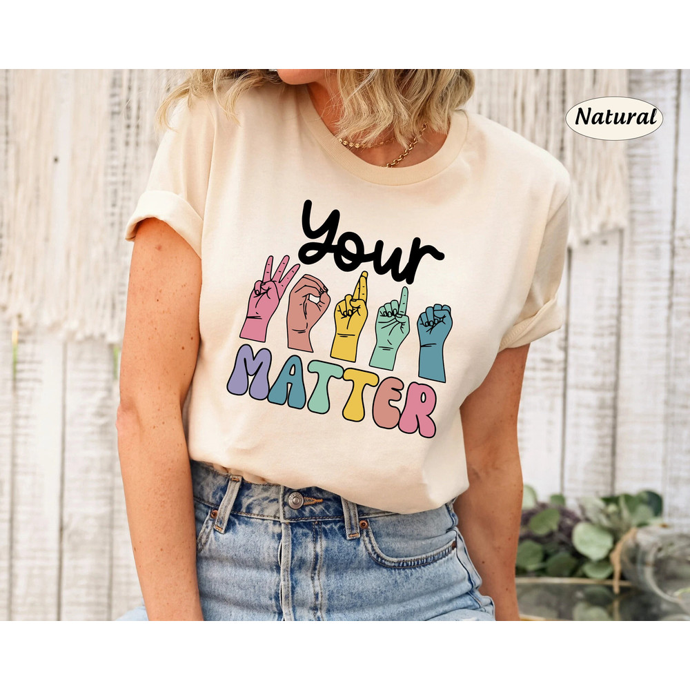 Speech Pathologist Shirt, SLP Your Words Matter, SLPA, Sign Language, Speech Therapy, Speech Assistant, Speech Language Pathologist Sweater - 1.jpg