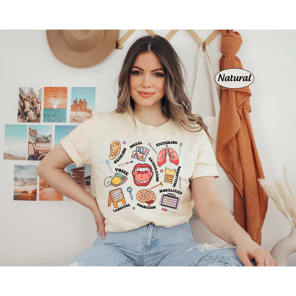 Speech Therapist Shirt, Slp Shirt, Speech Pathologist Shirt, Audiologist Shirt, Audiology SLP Tee, AAC Speechie SLPA Shirt, Speech Therapy - 2.jpg