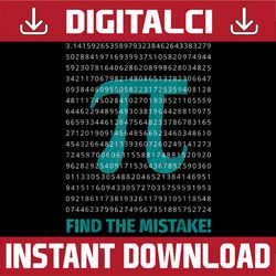 number pi math saying with number pi find the mistake pi day, funny pi day, math 14th png sublimation