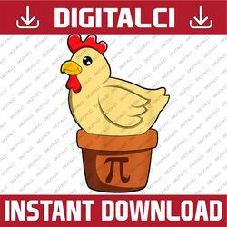 chicken pot pi day math pi day, funny pi day, math 14th png sublimation