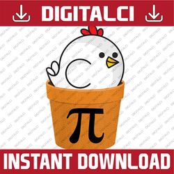 chicken pot pi, funny math day pi day, funny pi day, math 14th png sublimation
